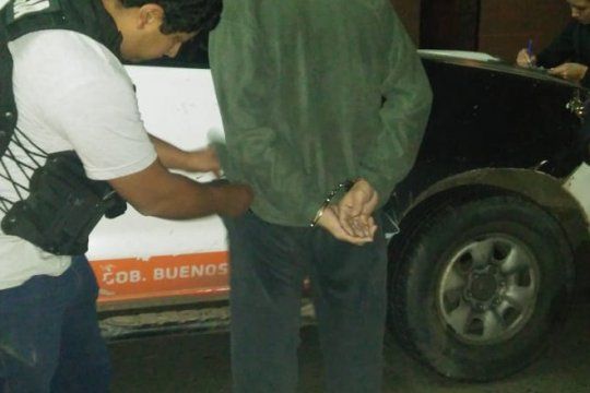 general rodriguez: detienen a un narco paraguayo con mas de 80 kilos de marihuana