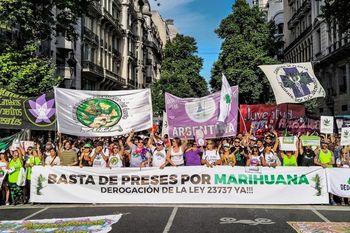 La marcha será el sábado 7 de mayo (Foto: Facebook Movimiento Cannábico Argentino)