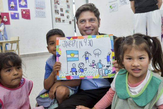 axel kicillof: nunca nos escucharan decir que las cosas no pueden hacerse porque no hay plata