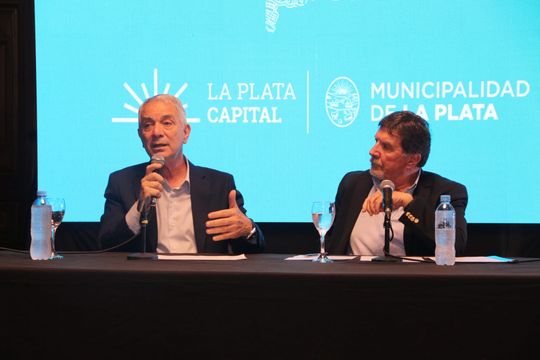 Julio Alak junto a Alberto Sileoni 