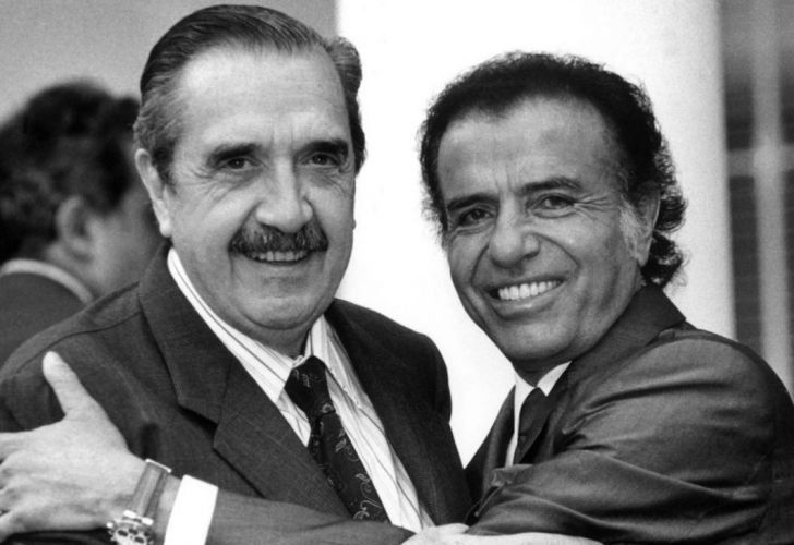 Carlos Menem y Raúl Alfonsín firmaron el Pacto de Olivos en 1994.