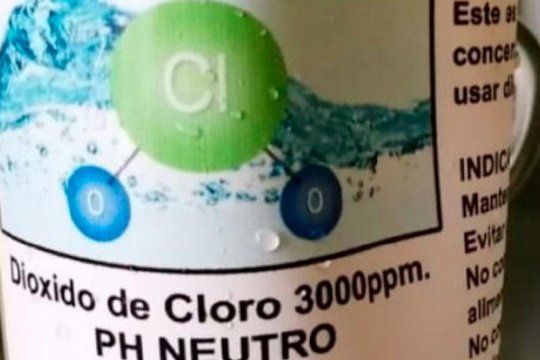 dioxido de cloro: investigan si un hombre murio por consumirlo