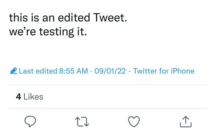 Twitter sumará la función de editar tuits a la plataforma