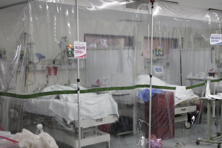 Las camas de terapia intensiva se encuentran en niveles récord de ocupación.