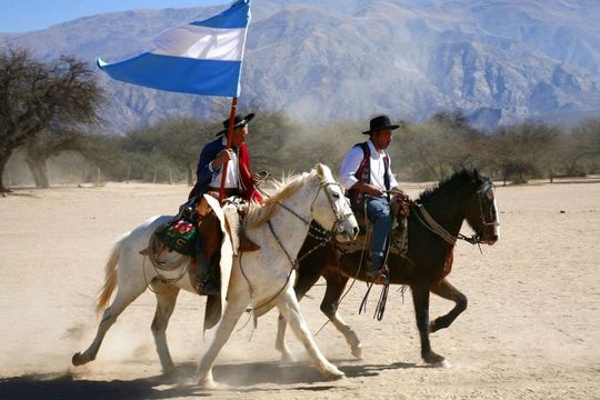 Todos los 6 de diciembre se festeja el Día del Gaucho en Argentina. 