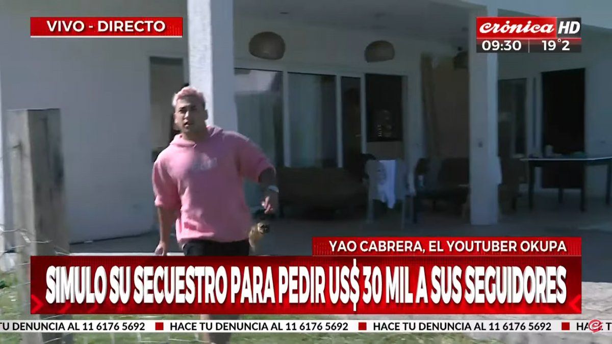 Yao Cabrera agredió a un móvil de Crónica | Infocielo