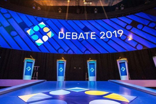 primer debate presidencial de cara a las elecciones de octubre