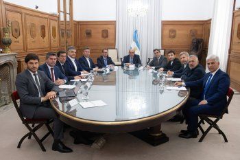 gobernadores fueron a casa rosada a reclamar obras y fondos