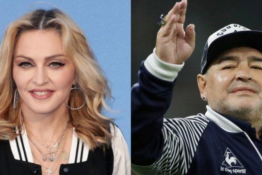 Madonna fue tendencia en las redes por error. Confundieron su nombre con el de Maradona. 
