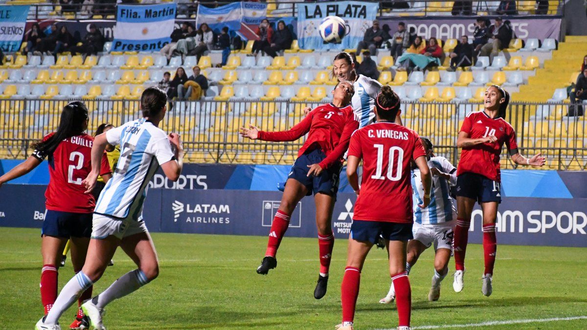 Argentina debutó en los Juegos Panamericanos con un empate CieloSport