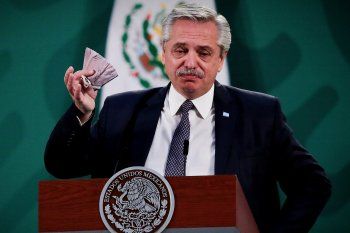 Fuerte respaldo a Alberto Fernández por la renuncia a Ginés / El presidente cerró su gira por México