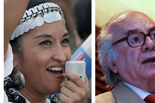 La activista mapuche Moira Millán denunció al sociólogo Boaventura de Sousa Santos.