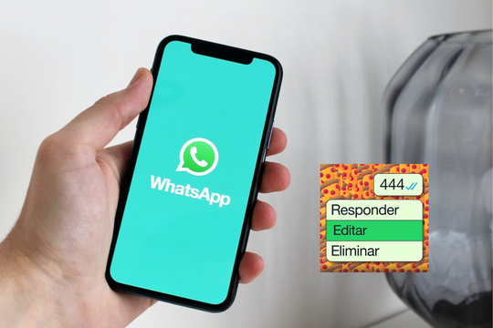 WhatsApp permite editar mensajes enviados.