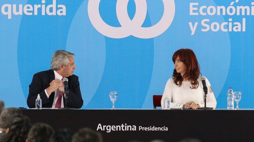 El Presidente y Cristina Kirchner