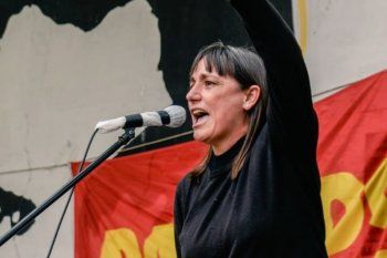 Romina Del Pla es una de las representantes del Frente de Izquierda Unidad como militante del Partido Obrero