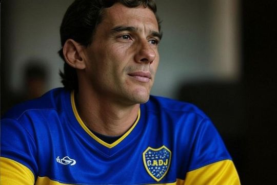 el blooper que se volvio viral: para tn, ayrton senna sera nuevo refuerzo de boca