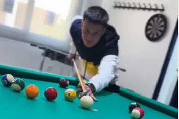 Abaldo le dio a full al pool en la concentración de Gimnasia.