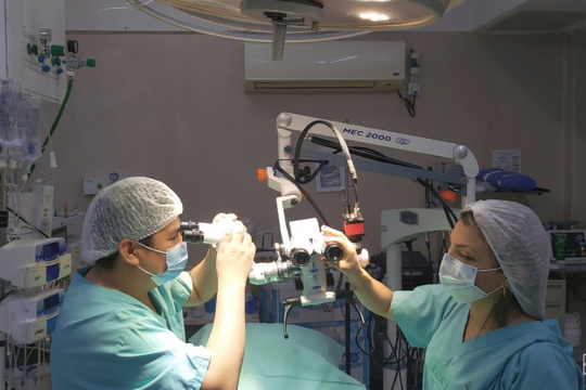 orgullo bonaerense: un hospital de escobar realizo la primera extirpacion de tumor en craneo
