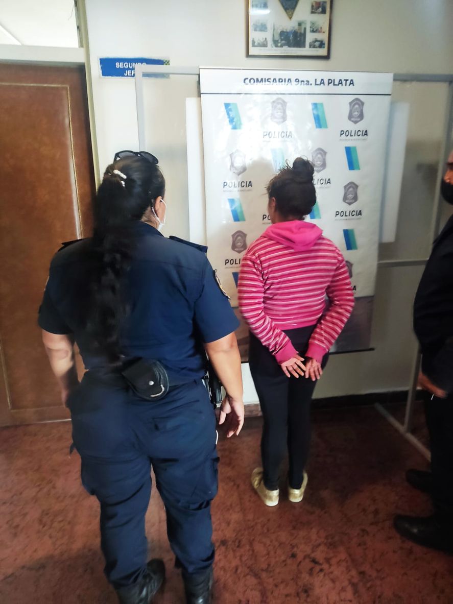 La mujer fue detenida en el Hospital San Martín de La Plata.