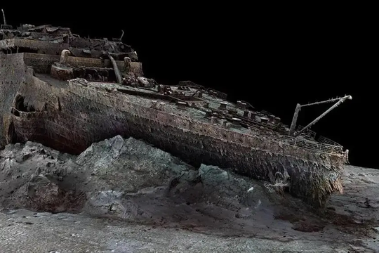 ¿Cómo se realizó el escaneo del Titanic?