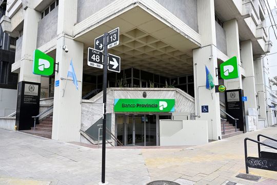 Nueva sede del Banco Provincia en La PlataFoto: Banco Provincia 