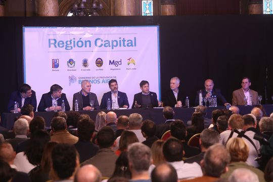 Intendentes reactivaron el consorcio de la Región Capital: buscarán obras y una sección electoral ampliada