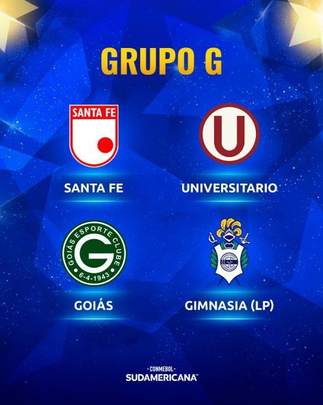 Gimnasia y sus rivales en el Grupo G de la Copa Sudamericana 2023