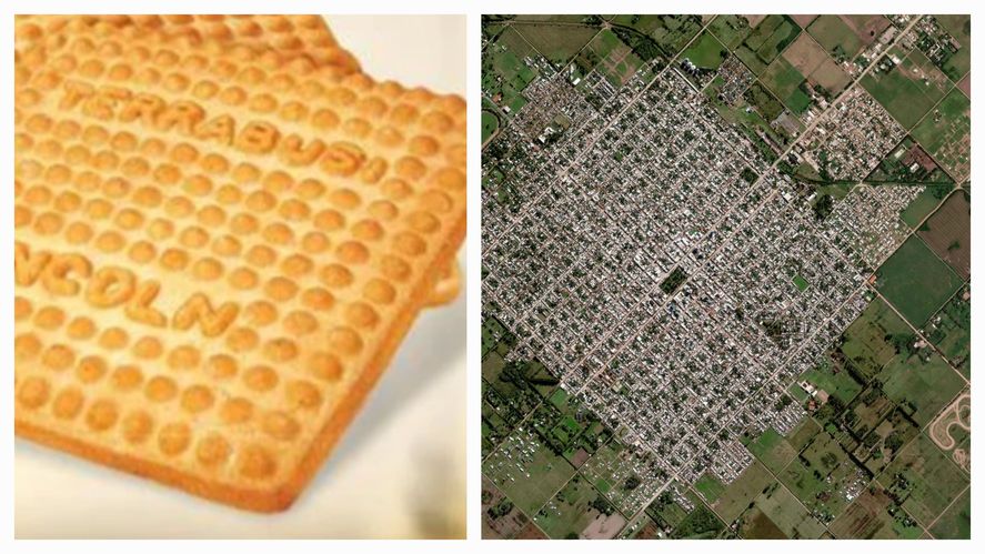 ¿La galletita Lincoln inspirada en el mapa de la ciudad bonaerense?