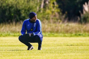 Marcelo Méndez y un nuevo entrenamiento en Gimnasia, con Godoy Cruz a la vista