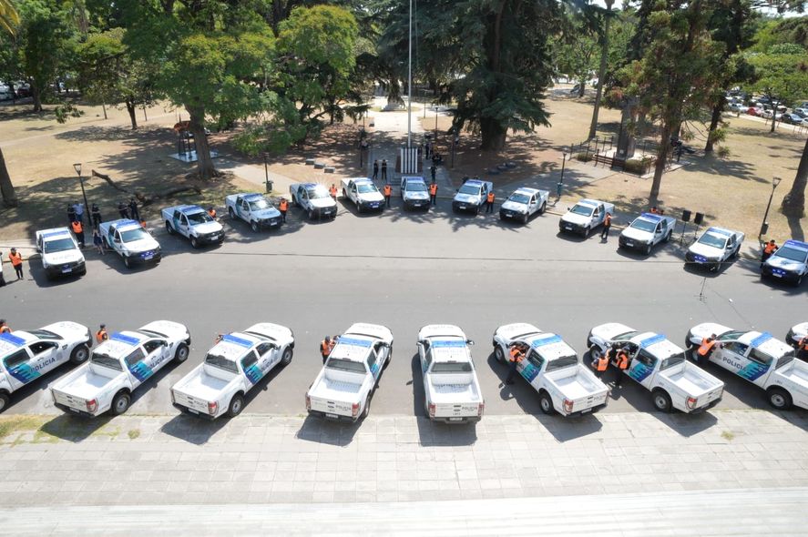 La Plata refuerza la seguridad pública con nuevos móviles policiales