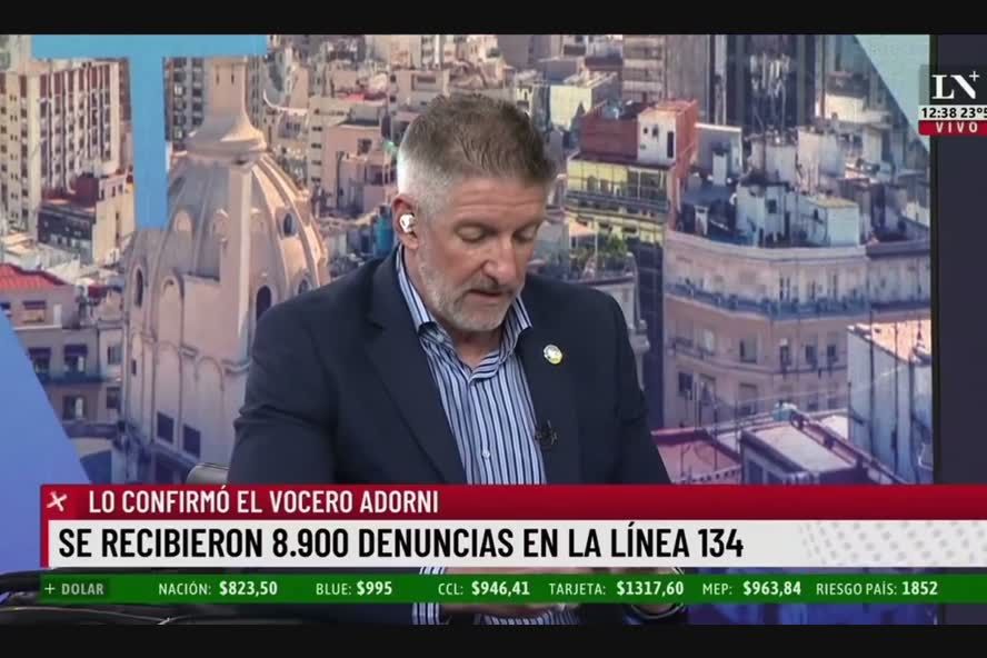 Luis Novaresio puso al aire llamado an nimo al 134 Qui n se lo