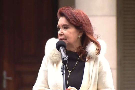 Cristina Fernández de Kirchner, vicepresidenta de la Nación