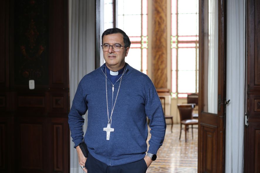 Luego de asumir como nuevo Arzobispo de La Plata