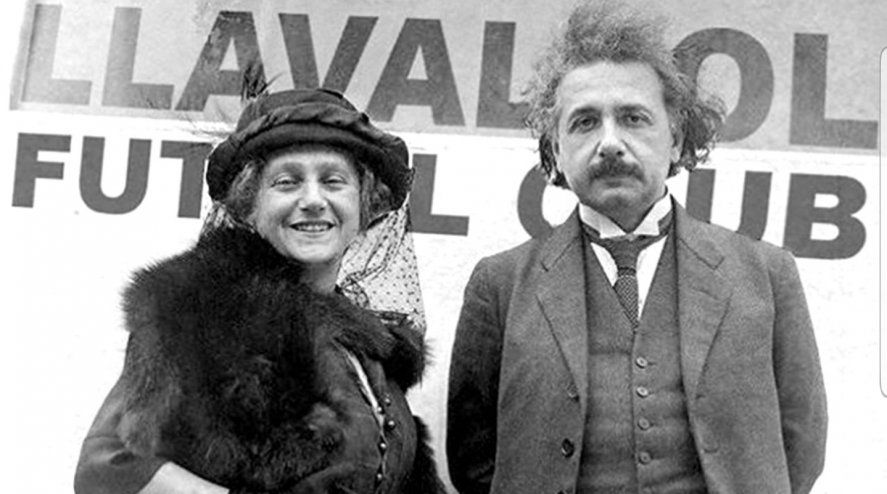 El increíble hilo de la cuenta de Twitter también muestra a Albert Einstein en su única visita a la Argentina, de paso por Lavallol en el conurbano