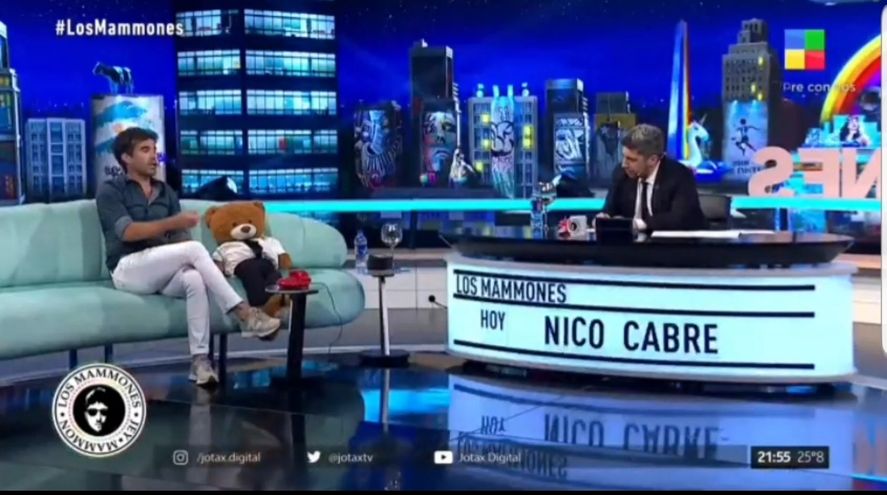 El padre de Nicolás Cabré giraba por América TV para que lo pare Rial