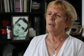 Rosa, la mamá de Miguel Bru, quiere saber dónde está el cuerpo de su hijo