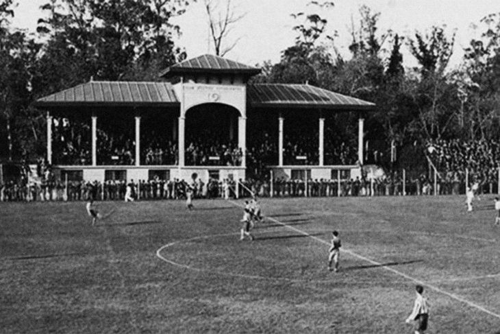 El estadio de Estudiantes a comienzos del siglo pasado.