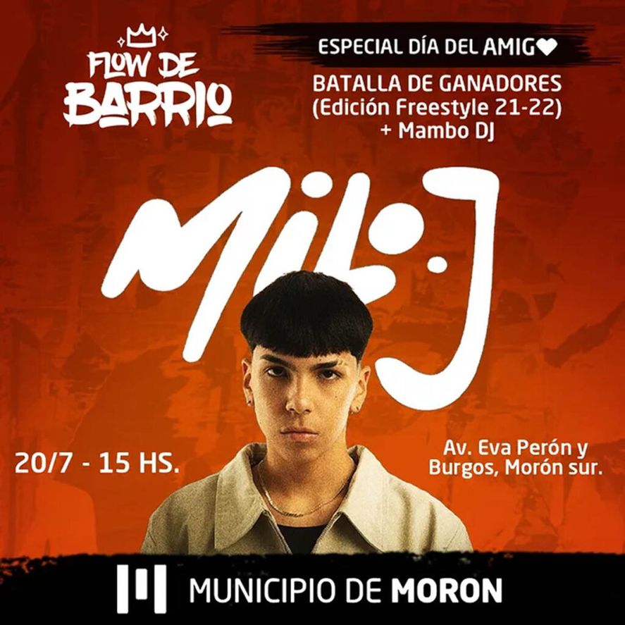 Milo J anunció un nuevo show en Buenos Aires: Gracias por el amor