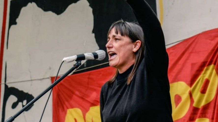 Romina del Pla, diputada de izquierda derrotada en las elecciones de SUTEBA