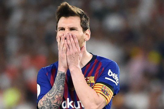 Lionel Messi en su etapa de jugador del Barcelona