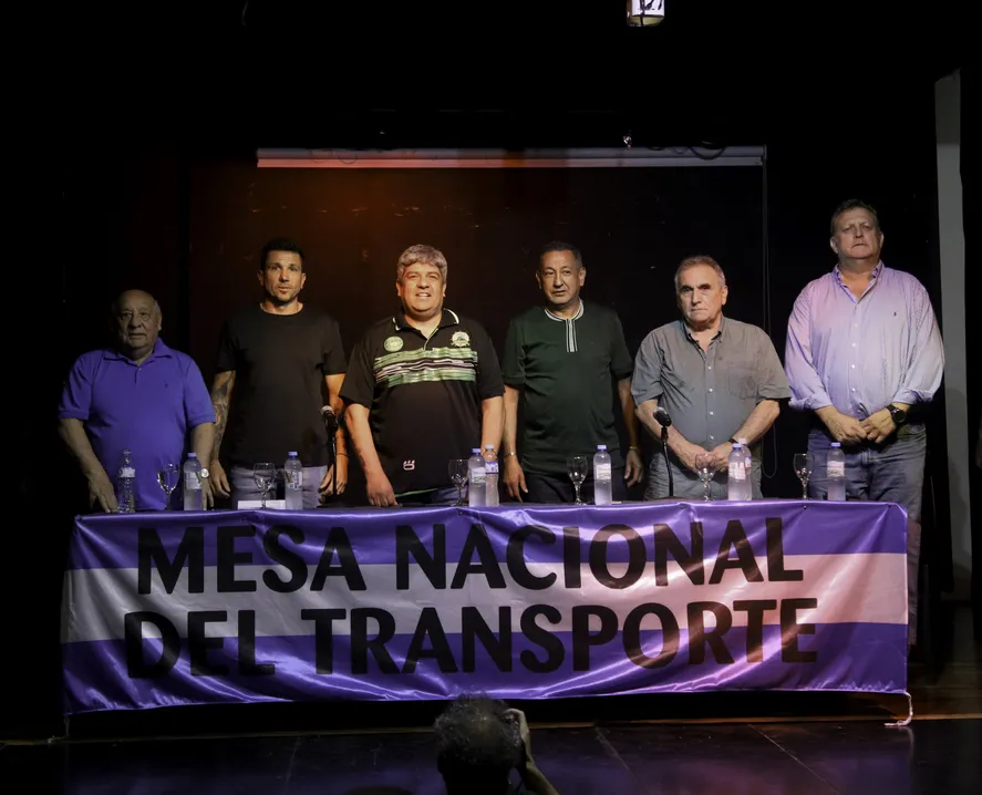 La Mesa Nacional de Transporte hizo un an&aacute;lisis del paro