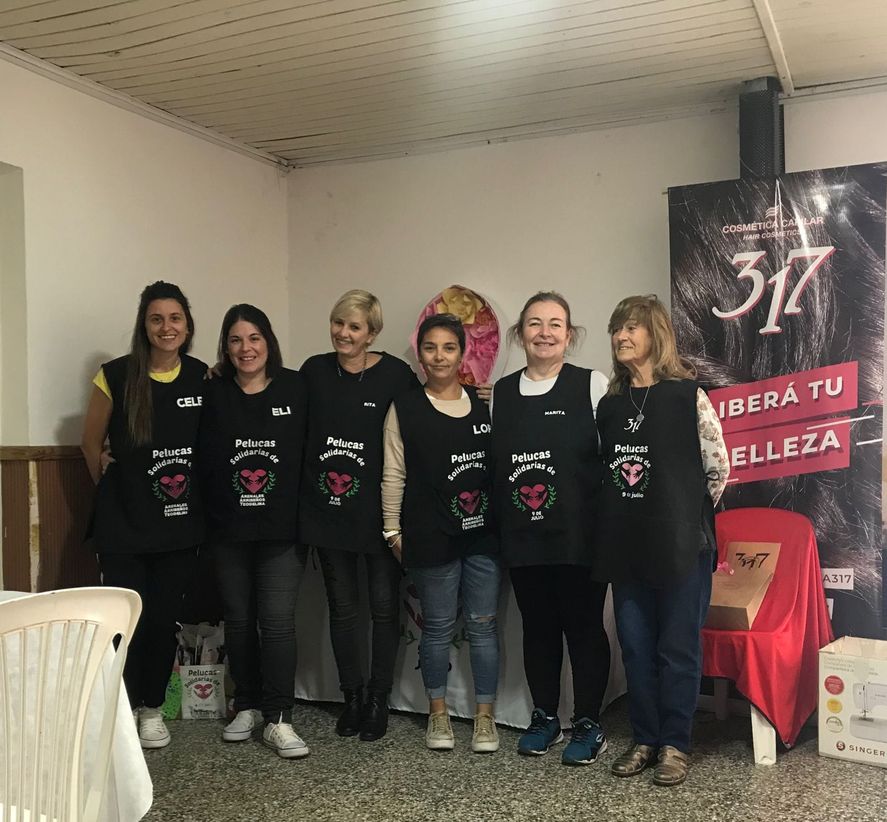 Pelucas para mujeres con cáncer: el proyecto solidario de 9 de Julio para todo el país