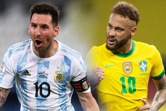 Argentina vs. Brasil,  Messi vs. Neymar. Ese duelo solo podrá darse en la Final de la Copa América.