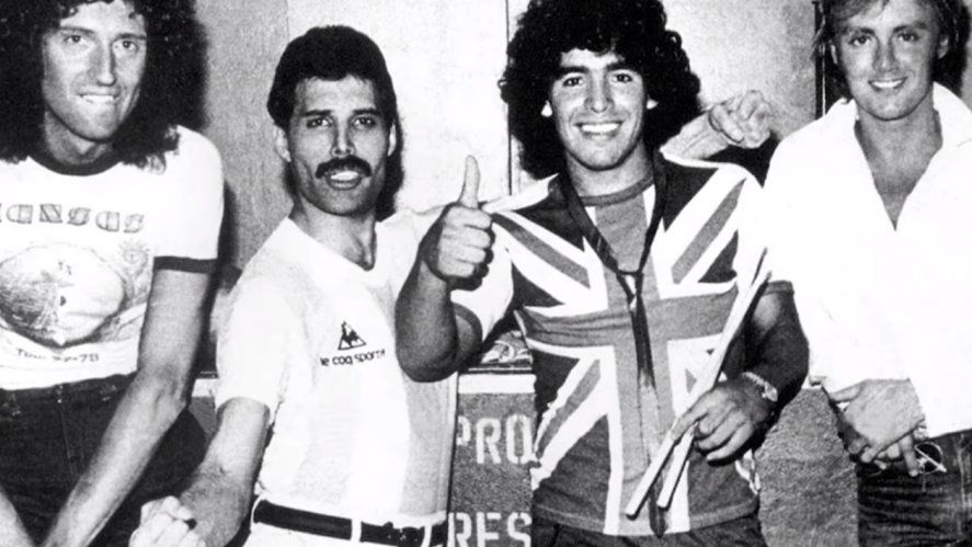 Dios y la Reina: a 40 años del encuentro Maradona - Queen