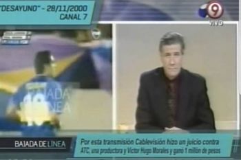 Desde que Víctor Hugo Morales emitiera las imágenes, sin tener los derechos del partido de Boca en el año 2000, el Grupo Clarín nunca más lo mencionó en términos elogiosos hasta ayer, al cumplirse 35 años del gol de Diego Maradona a los ingleses, que relató el uruguayo