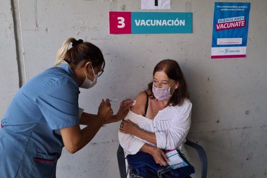 Récord de vacunados en la Provincia