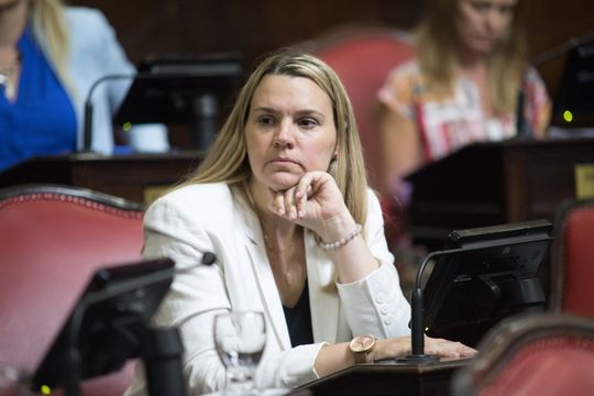 La senadora bonaerense denunciada, Lorena Petrovich