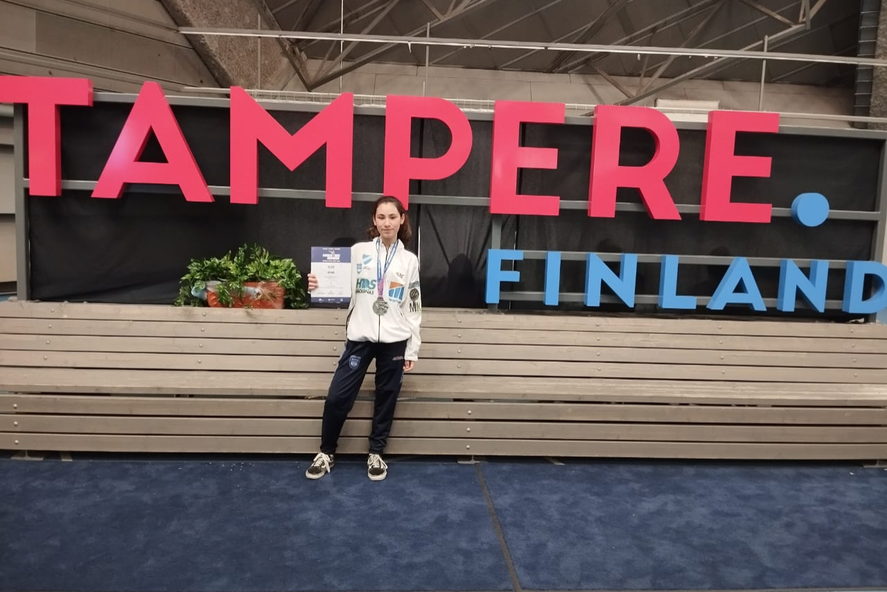 Una quilmeña salió subcampeona del Mundial de Taekwondo en Finlandia: Estoy feliz y orgullosa.