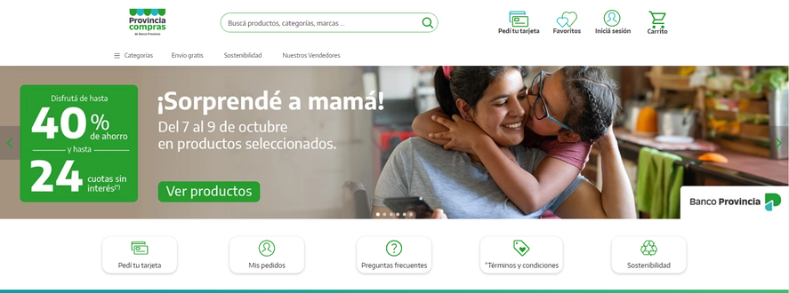 Se viene el D&iacute;a de la Madre y el Banco Provincia lanz&oacute; una promoci&oacute;n para comprar con ahorro.