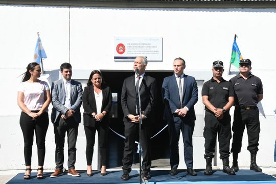La Provincia inauguró un nuevo Centro de Formación Profesional para agentes penitenciarios.